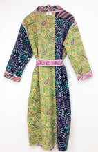 Load image into Gallery viewer, Vintage Sari Kantha Jacket Long