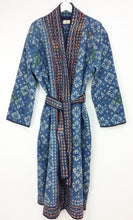 Load image into Gallery viewer, Vintage Sari Kantha Jacket long