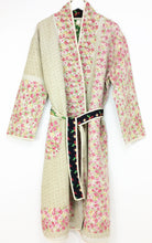 Load image into Gallery viewer, Vintage Sari Kantha Jacket long