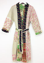 Load image into Gallery viewer, Vintage Sari Kantha Jacket long