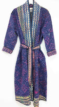 Load image into Gallery viewer, Vintage Sari Kantha Jacket long