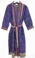 Load image into Gallery viewer, Vintage Sari Kantha Jacket long