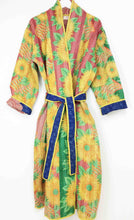 Load image into Gallery viewer, Vintage Sari Kantha Jacket long