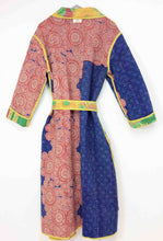 Load image into Gallery viewer, Vintage Sari Kantha Jacket long