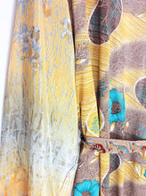 Load image into Gallery viewer, Vintage Sari Kimono Long