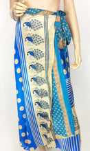 Load image into Gallery viewer, Vintage Sari Wrap Skirt