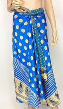 Load image into Gallery viewer, Vintage Sari Wrap Skirt