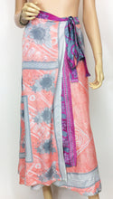 Load image into Gallery viewer, Vintage Sari Wrap Skirt
