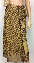 Load image into Gallery viewer, Vintage Sari Wrap Skirt