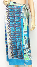 Load image into Gallery viewer, Vintage Sari Wrap Skirt