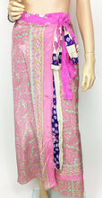Load image into Gallery viewer, Vintage Sari Wrap Skirt