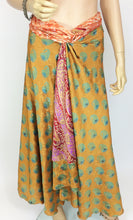 Load image into Gallery viewer, Vintage Sari Wrap Skirt