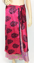 Load image into Gallery viewer, Vintage Sari Wrap Skirt