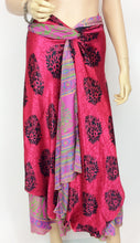 Load image into Gallery viewer, Vintage Sari Wrap Skirt