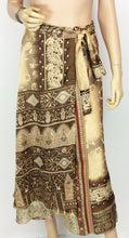 Load image into Gallery viewer, Vintage Sari Wrap Skirt