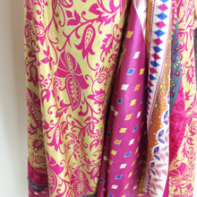 Load image into Gallery viewer, Vintage Sari Wrap Skirt