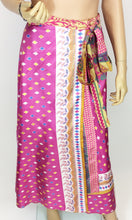 Load image into Gallery viewer, Vintage Sari Wrap Skirt