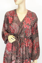 Load image into Gallery viewer, Silk Sari Maxi Dress