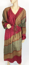 Load image into Gallery viewer, Silk Sari Maxi Dress