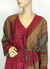 Load image into Gallery viewer, Silk Sari Maxi Dress