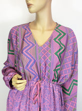 Load image into Gallery viewer, Silk Sari Maxi Dress