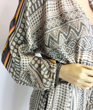 Load image into Gallery viewer, Silk Sari Maxi Dress