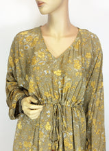 Load image into Gallery viewer, Silk Sari Maxi Dress