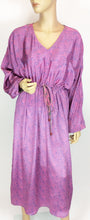 Load image into Gallery viewer, Silk Sari Maxi Dress