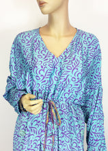 Load image into Gallery viewer, Silk Sari Maxi Dress