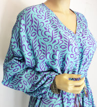 Load image into Gallery viewer, Silk Sari Maxi Dress