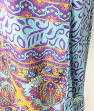 Load image into Gallery viewer, Silk Sari Maxi Dress