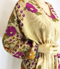 Load image into Gallery viewer, Silk Sari Maxi Dress