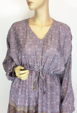 Load image into Gallery viewer, Silk Sari Maxi Dress