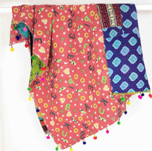 Load image into Gallery viewer, Kantha Quilt MINI