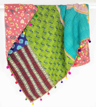 Load image into Gallery viewer, Kantha Quilt MINI