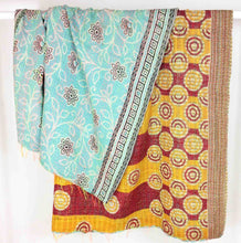 Load image into Gallery viewer, Kantha Quilt MINI