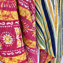 Load image into Gallery viewer, Kantha Quilt MINI