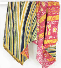 Load image into Gallery viewer, Kantha Quilt MINI