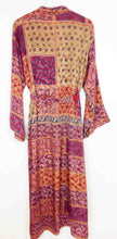 Load image into Gallery viewer, Vintage Sari Kimono Long