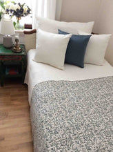 Load image into Gallery viewer, Blockprinted Bedcover