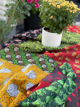 Load image into Gallery viewer, Vintage Sari Kantha Quilt