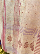 Load image into Gallery viewer, Vintage Sari Kantha Quilt