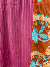 Load image into Gallery viewer, Vintage Sari Kantha Quilt
