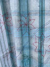 Load image into Gallery viewer, Vintage Sari Kantha Quilt