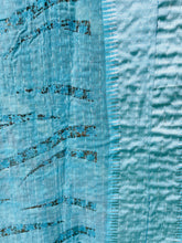 Load image into Gallery viewer, Vintage Sari Kantha Quilt
