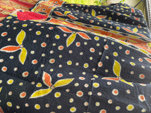 Load image into Gallery viewer, Vintage Sari Kantha Quilt