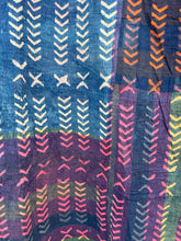 Load image into Gallery viewer, Indigo Kantha Quilt