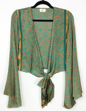 Load image into Gallery viewer, Sari Wrap Top