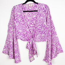 Load image into Gallery viewer, Sari Wrap Top