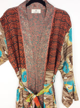 Load image into Gallery viewer, Vintage Sari Kimono Long